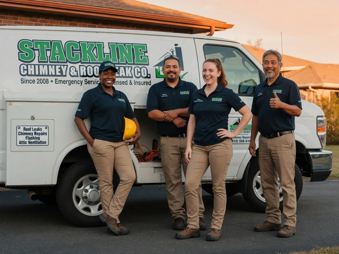Chimney flashing repair company in Fairbanks, IN